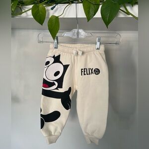 Zara Infant Jogger Felix The Cat Sweatpant